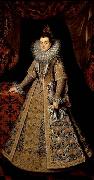 POURBUS, Frans the Younger Isabella Clara Eugenia of Austria oil